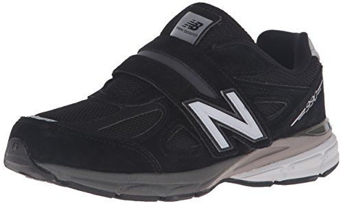 New Balance Kid's Made 990 V4 Sneaker, Black, 5.5 W US Toddler