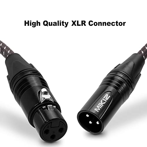 Mikiz MB10020-2 6Ft Xlr Cables Braided 10 Packs Premium Xlr Microphone Cable Male To Female Patch Cable 6 Feet thumb #4