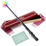 ShinySong Rechargeable Light Up Wizard Wand with Gradient Lighting, Illuminating Magic Witch Wands for Kids Christmas Cosplay Party, Python