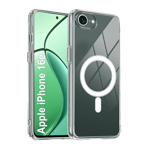 Image of Zapcase Back Case Cover for iPhone 16e | Compatible for iPhone 16e Back Cover | Scratch-Resistant Back Cover | Clear