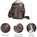 Imagen de BAIGIO Bolso de hombro de cuero para hombre
