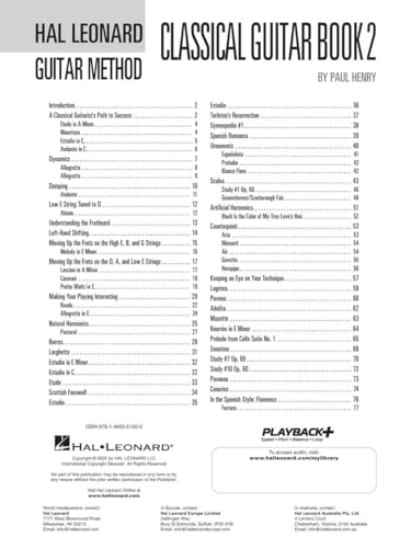 Classical Guitar Method Book 2 - Intermediate-Level Guide for Developing Fingerstyle and Classical Techniques | Step-by-Step Lessons, Audio Tracks, ... (Hal Leonard Classical Guitar Method) - Image 3