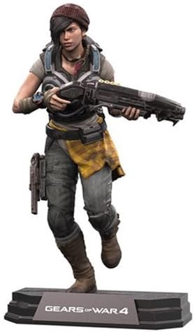 Gears of War 4 Kait Diaz 7-Inch Color Tops Blue Wave #16 Action Figure