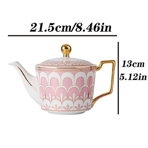 Tetera de cerámica de 700 ml elegante para café y té Pu'er 3