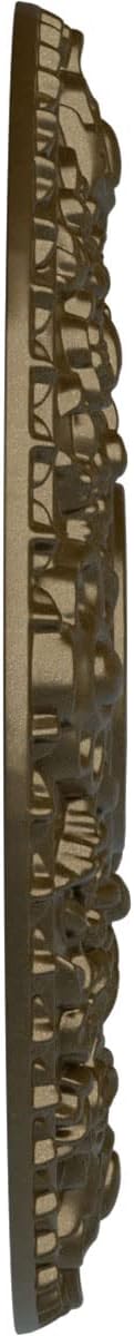 Ekena Millwork CM18ROBRS Rose Ceiling Medallion, Brass