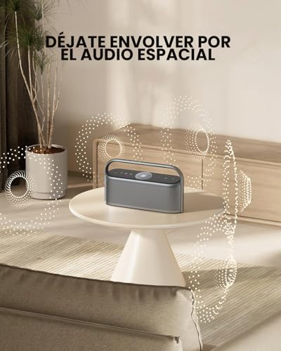 Miniatura 2 de Soundcore Motion X600 Altavoz Bluetooth Potente, Altavoz Portátil Y Inalámbrico, Hi-Res, 50w, Ipx7, 12h, Eq Personalizable, Entrada De Aux In