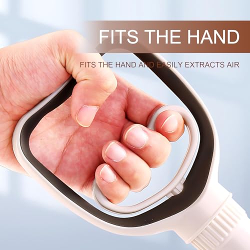 Kingbar Schröpfgläser mit Vakuumpumpe, Schröpfset für Gesicht und Körper, U-förmiges Cupping Set Schröpfgerät Massagegerät zur Lymphdrainage Entspannen Muskeln, 24 Pcs