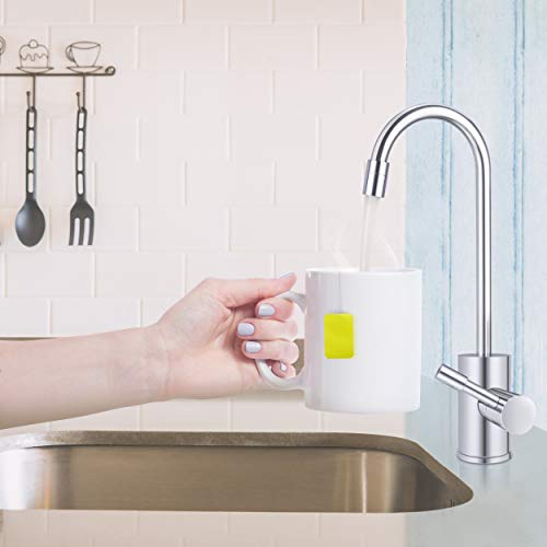 Image of American Standard ASH-210 Hot Water Dispenser, Includes Brushed Nickel Dual Handle Faucet 1300 Watts, 110v