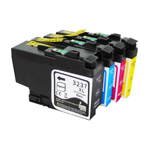 Cartouche LC3237 BK noire jet d'encre compatible HL-J6000DW et J5945DW