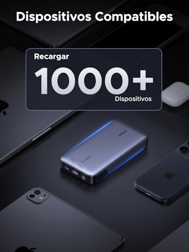 UGREEN Power Bank 25,000mAh 145W Laptop Portable Charger, Nexode 3-Port USB C PD Battery Pack, for MacBook Pro/Air, Dell XPS, iPhone 17/16/15/14, Galaxy S26 Steam Deck, iPad, and More - Image 8