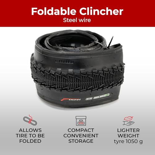 Fincci Pair 26×1.95 Bike Tire – Enduro 26 inch Bike Tires
