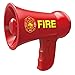 Hellery Altoparlante Giocattolo Megafono Piccolo Giocattolo Divertente per Vigili del Fuoco per Bambini - Rosso