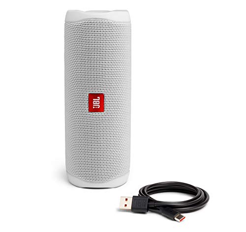 Image of JBL FLIP 5 Waterproof Portable Bluetooth Speaker - White (Renewed)