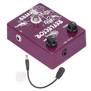 Spring Reverb Tone--- Engineered to replicate the authentic spring reverb effect of classic analog amplifiers, this pedal delivers rich, organic soundscapes. Ideal for guitarists seeking vintage warmth without unwanted noise, it enhances your tone su...