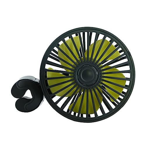 Ventilador de coche USB Homoyoyo para asiento trasero y circulacion de aire 2