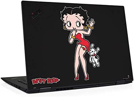Skinit Decal Laptop Skin Compatible with Thinkpad X1 Yoga (3rd Gen 2018) - Officially Licensed Betty Boop Betty Boop & Puppy Design