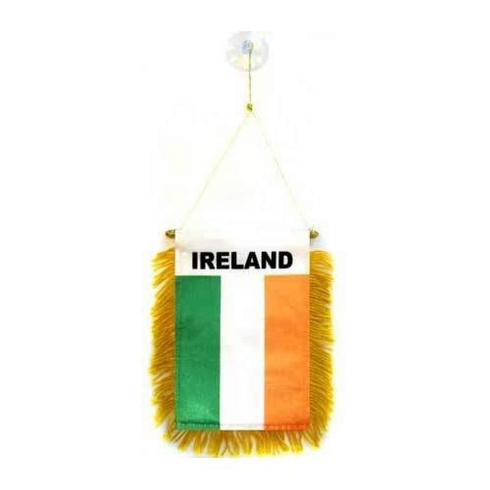 AZ FLAG Ireland Pennant 4x6 in Irish 100D Polyester Suction Cup
