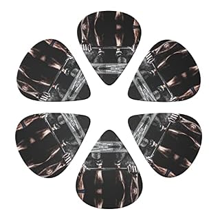 Ensemble de 6 médiators de guitare de sport d’haltérophilie pour guitare acoustique, guitare électrique, basse, ukulélé… - Les Beatles, Paul McCartney, John Lennon, RIngo Starr, George Harrison Ensemble de 6 médiators de guitare de sport d'haltérophilie pour guitare acoustique, guitare électrique, basse, ukulélé… – Image 3