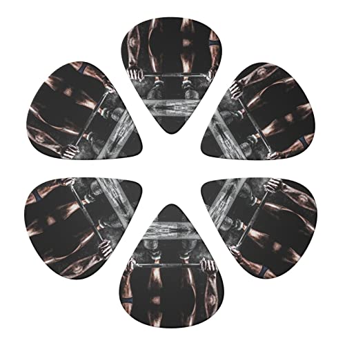 Ensemble de 6 médiators de guitare de sport d’haltérophilie pour guitare acoustique, guitare électrique, basse, ukulélé… - Les Beatles, Paul McCartney, John Lennon, RIngo Starr, George Harrison Ensemble de 6 médiators de guitare de sport d'haltérophilie pour guitare acoustique, guitare électrique, basse, ukulélé… – Image 4
