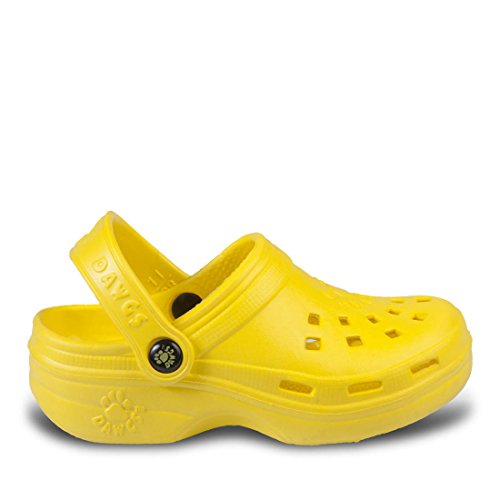 Dawgs Kids' Beach Comfort Shoe Yellow (8)