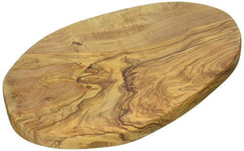 Naturally Med - Olive Wood Chopping/Cutting/Cheese Board - 12 inch