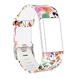 RedTaro Replacement Bands for Fitbit Charge 2 Small Lotus/Charge 2 Bands/Charge 2 Wristbands/Fitbit Charge 2 Bracelets/Charge 2 Straps/Fitbit Charge 2 Bands/Fitbit Bands for Charge 2