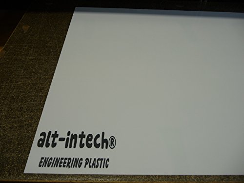 Plaat van PVC hardschuim, 1000 x 500 x 5 mm wit op maat gesneden alt-intech® - Image 3