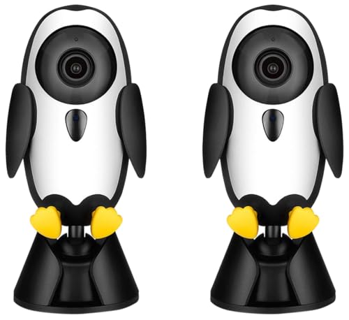 Image of Qubo Baby Cam from Hero Group Baby Monitor 2MP Wi-Fi 1080p Full HD Baby Cry Alert Sleep Monitor Audio & Video Monitor | Mobile App Connectivity | Cloud & SD Card Recording (Black) (Pack of 2)
