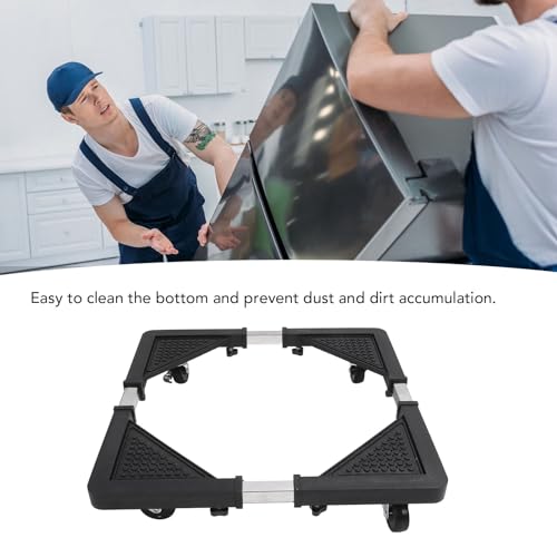 O Rolo Movente da Mobília, Rodas Lockable Limpas Fáceis à Prova de Poeira Mini Suporte do Refrigerad