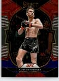 2023 Panini Select Red and Blue #12 Cory Sandhagen Bantamweight Concourse Official MMA/UFC Trading Card in Raw (NM or better) Condition
