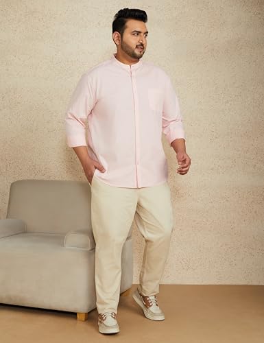 Image of Amazon Brand - Symbol Men's Casual Regular Fit Cotton Pants | Chinos | Trousers