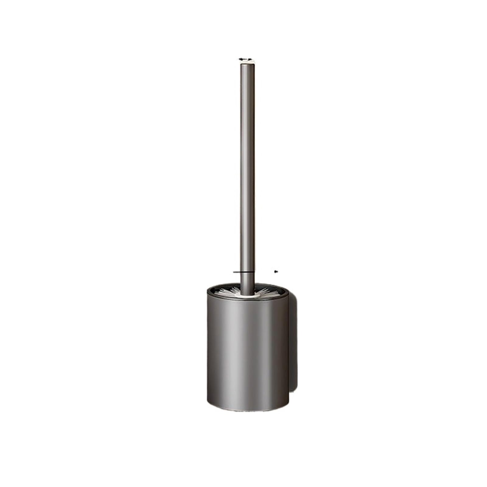 Toilet Brush And Holder Set 1 Set Toilet Brush & Holder Space Washing(Gray)