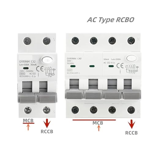 RCBO 2P 16A 300mA résout les problèmes de surcharges et fuites de courant - 5