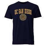 Barnesmith University of California - San Diego King Tritons Short-Sleeve T-Shirt, Heritage, Navy, Large