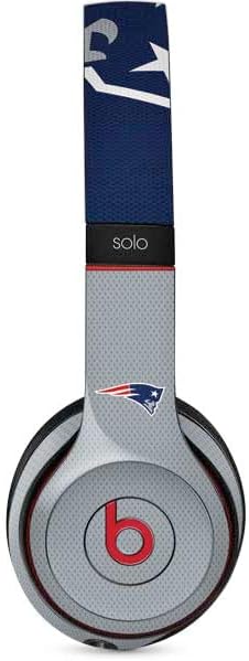 Skinit Decal Audio Skin Compatible with Beats Solo 3 Wireless - Officially Licensed NFL New England Patriots Camo Design