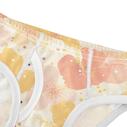 KLL Beige Boys Toddler Soft Underwear Breathable Children Panties4