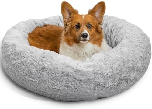 Best Friends by Sheri The Original Calming Donut Cat and Dog Bed ...