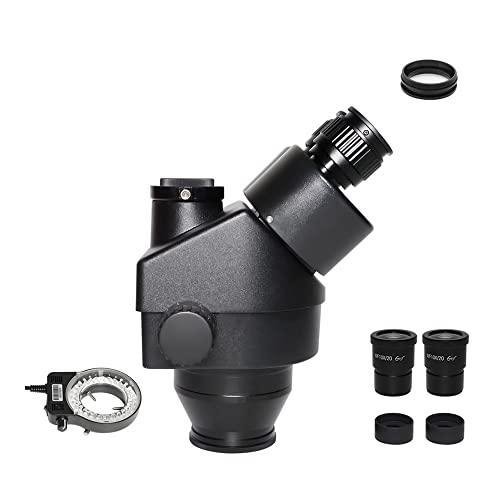 ���{�p�������A�N�Z�T���[ 7X-45X 3.5X-90X �����œ_�O�ጰ�����Y�[���X�e���I�������w�b�h 38MP /VGA H_D �J���� 0.5x 2.0x 1x �Ε������Y(Black 7X-45X)