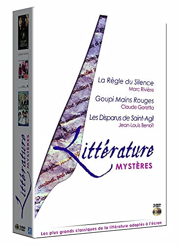 Coffret Littérature Mystères : Groupi Mains Rouges / La Règle Du Silence / Les Disparus De Saint-Agil