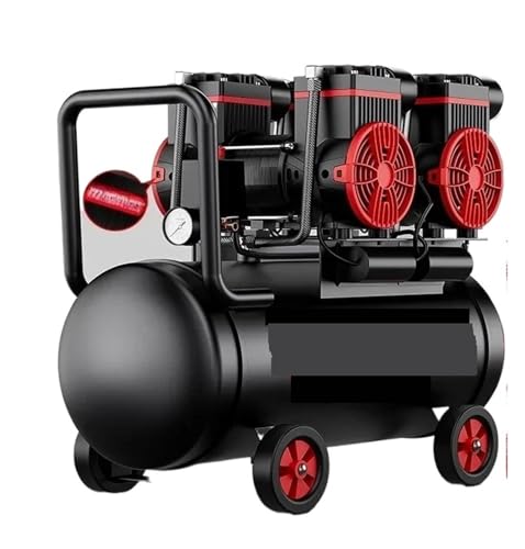 Compresor de aire silencioso Bomba de aire de compresor de aire industrial pequeña, silenciosa, portátil, sin aceite, 220V(30L-1)