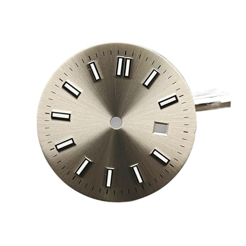 ZHGUIMING 24.5MM EHb`_C O[  fB[X @BvANZT[ NH05 /NH06 [ug 31mmP[Xp(Silver grey dial)