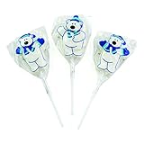 Polar Bear Frosted Suckers (12 Pack) - Stocking Stuffers & Toys & Candy