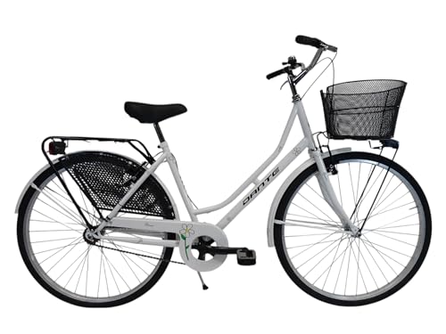 Semplicità e Robustezza: Il solido telaio in acciaio offre stabilità e resistenza nel tempo, mentre il sistema monomarcia azzera la necessità di manutenzione complessa: sali in sella e pedala senza pensieri.