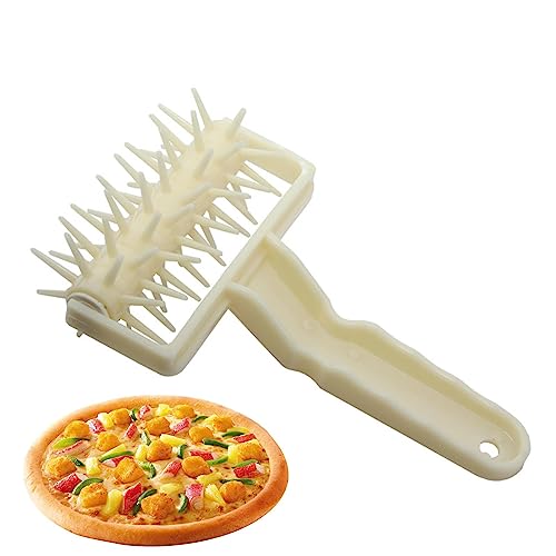 Rullo per pizza, per pasticceria e pasticceria con punte, perforatrice per pizza domestica, perforatrice per pasta, strumento per docking portatile per la casa, torte, waffle, frittelle