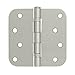 Deltana S44R5BB15 Ball Bearings Steel 4-Inch x 4-Inch x 5/8-Inch Radius Hinge