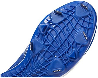 Mizuno Men's Dominant 4 Baseball Shoe, Royal-White, 9.5 | Image 5