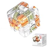 Large Labyrinth 3D Puzzl Maze Cube Kugel Komplexes Puzzle Mit Rollenden Kugeln Kugellabyrinth Würfel Denkspiel Interaktives Spielzeug Gehirntrainingsspielzeug zum Stressabbau Geschenk Zuhause Familie