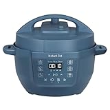 Instant Pot Multicooker, 3.8L 7-in-1 Pentola a Pressione, Vaporiera, Scaldavivande in Acciaio Inossidabile Spazzolato, Adatta a Cucinare Riso, Zuppa, Verdura e Yogurt a Cottura Lenta, Sogno Blu