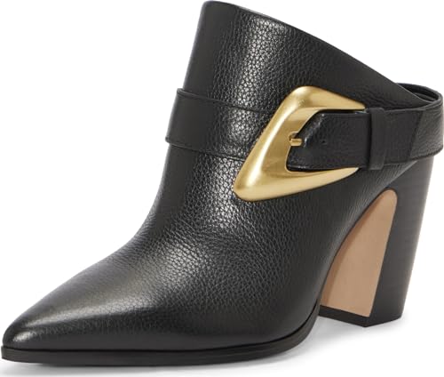 Vince Camuto Women's Baily High Heel Buckle Mule