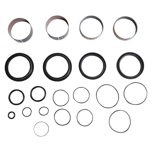 Pivot Works PWFFK-T11-000 PW Fork Rebuild Kit - W/Bushings and Seals Compatible With/Replacement For Husqvarna FC 250 2017-2020, FC 350 2017-2020, FC 450 2017-20, FC 450 Rockstar Edition 2018-21